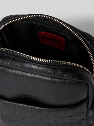 HUGO Umhängetasche mit Label-Patch Modell 'Ethon' Black 4