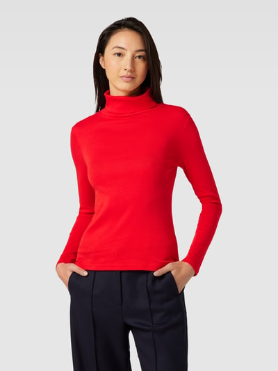 s.Oliver RED LABEL Longsleeve mit Rollkragen Rot 4