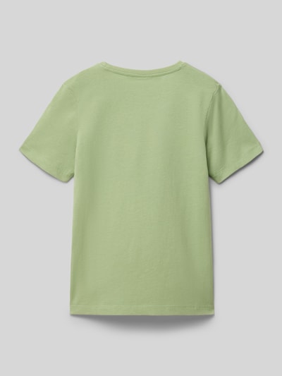 Produktfoto, Regular Fit T-shirt uit puur katoen van s.Oliver RED LABEL, look: effen kleuren, korte mouw, ronde hals, motiefprint, kinderen