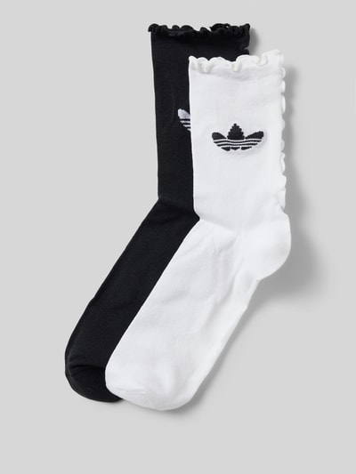 adidas Originals Socken mit Muschelsaum im 2er-Pack Weiss 1