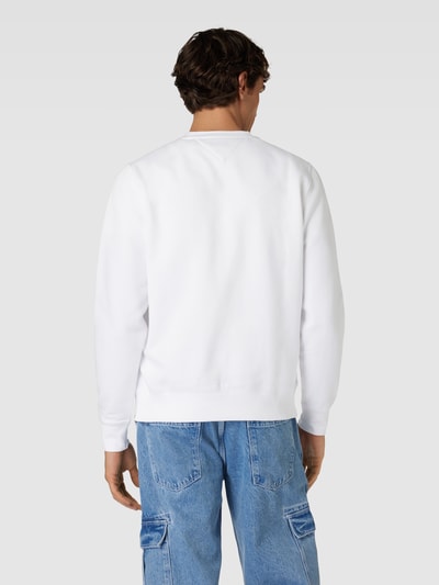 Tommy Hilfiger Sweatshirt mit Label-Stitching Weiss 5