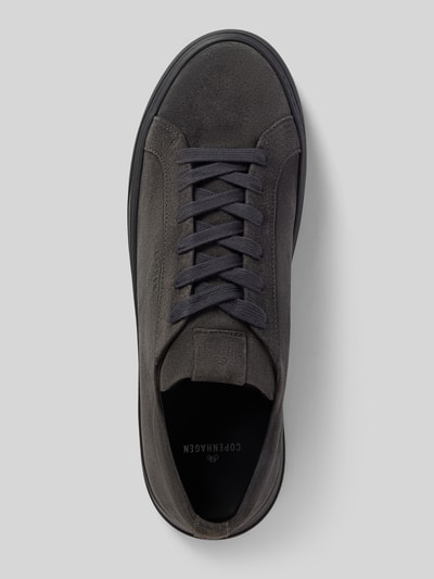 Copenhagen Ledersneaker mit Label-Prints Black 3