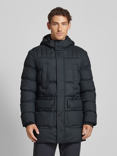 Geox Steppjacke mit Stehkragen Anthrazit 4