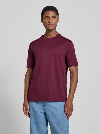 Emporio Armani T-Shirt mit Rundhalsausschnitt Bordeaux 4
