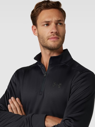 Under Armour Sweatshirt met labeldetail Zwart - 3