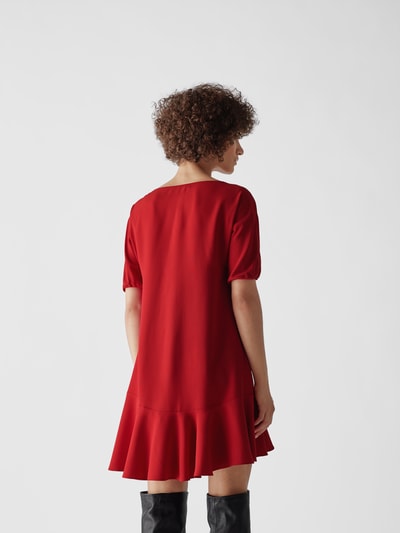 RED Valentino Minikleid mit Volant Rot 5