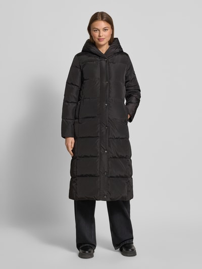 Lauren Ralph Lauren Płaszcz pikowany o kroju slim fit z kapturem Czarny 4