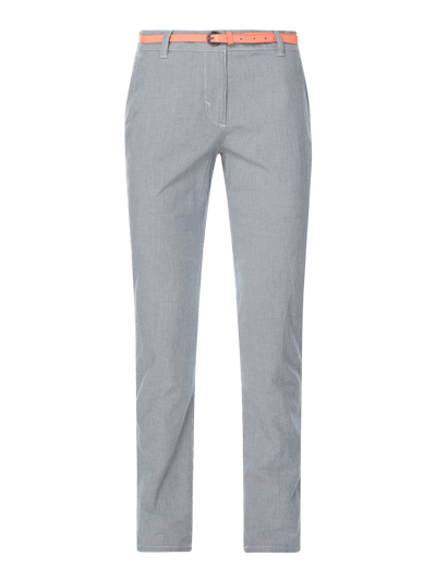 Tom Tailor Chino mit Gürtel  Bleu 1