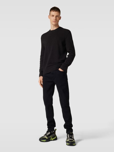 Marc O'Polo Strickpullover in Bouclé-Optik Modell 'summer' Black 1