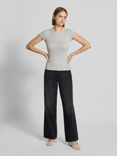 ONLY Wide & Loose Fit Jeans aus reiner Baumwolle Modell 'BRENDA' Black 1