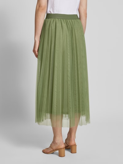 More & More Tüllrock mit elastischem Bund Oliv 5