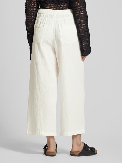 QS Culotte in unifarbenem Design Weiss 5