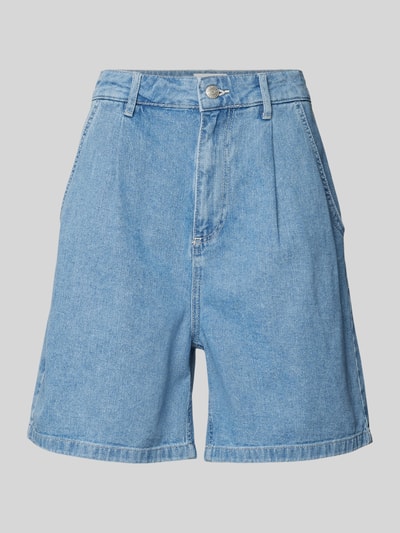 Noisy May Szorty jeansowe z szeroką nogawką model ‘KENJA’ Jeansowy niebieski 2