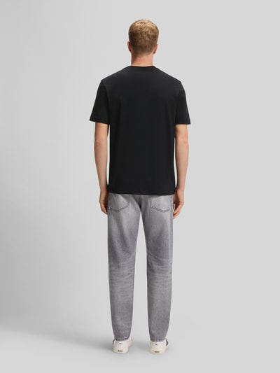 BOSS Orange Regular Fit T-Shirt aus reiner Baumwolle Black 5