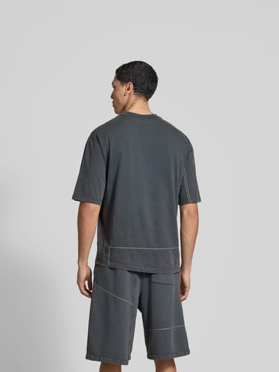 A-COLD-WALL T-Shirt in asymmetrischem Design Jeansblau 5