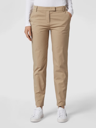 Marc O'Polo Korte chino met stretchgehalte  Beige - 4