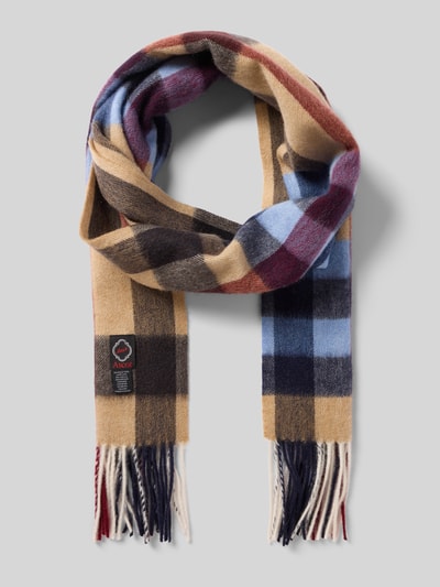 Ascot Schal aus Woll-Kaschmir-Mix Camel 1