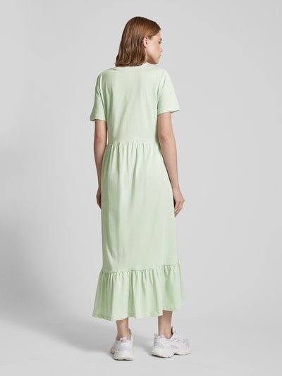 Only Midikleid in unifarbenem Design Modell 'MAY' Mint 5