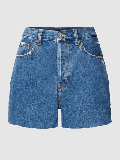 7 For All Mankind Jeansshorts im 5-Pocket-Design Modell 'RUBY' Blau 2