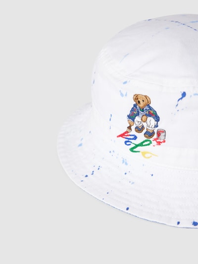 Polo Ralph Lauren Kids Hoed met motiefstitching Wit - 2