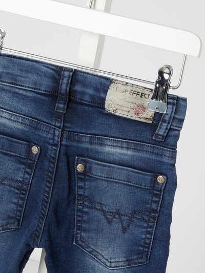 Blue Effect Jeans met smalle pasvorm en contrastnaden  Jeansblauw - 3