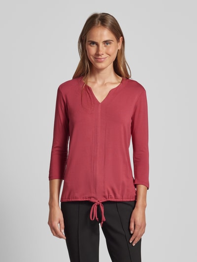 Christian Berg Woman Shirt met 3/4-mouw Kersenrood - 4