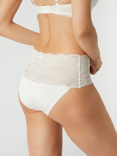 Calida Low cut onderbroek van single-jersey, model 'Natural Comfort' in wit  online kopen