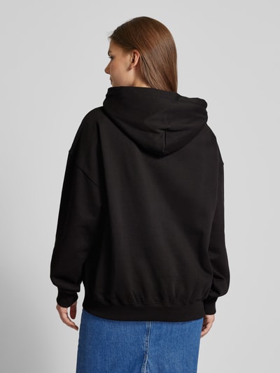 Pegador Oversized hoodie met labelstitching, model 'CLARITA' Zwart - 7