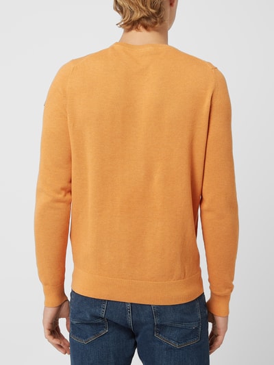 bugatti Pullover aus Baumwolle  Orange 5