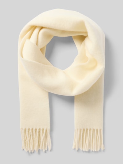 Polo Ralph Lauren Sjaal met rafels Offwhite - 1