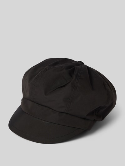 Loevenich Czapka z detalem z logo model ‘Bakerboy’ Czarny 1
