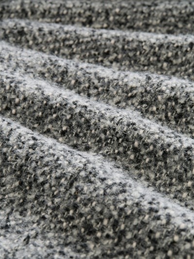 Tom Tailor Lange jas van teddy met bouclé-structuur model 'D-MANTEL' Middengrijs gemêleerd - 6