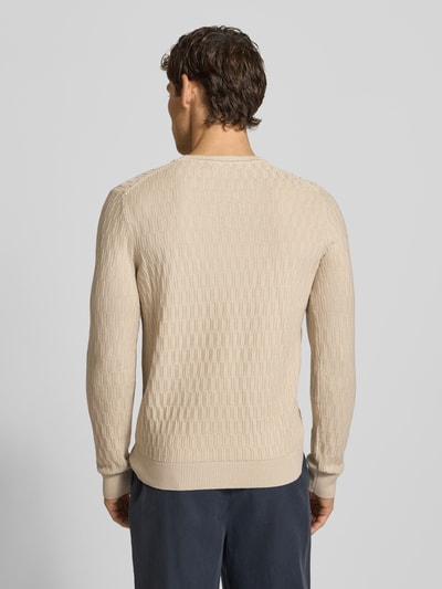 JOOP! COLLECTION Regular Fit Pullover aus einer Baumwolle Modell '10Dapher' Beige 5