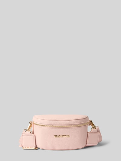 VALENTINO BAGS Bauchtasche mit Logo-Applikation Modell 'Miramar' Rosa 1