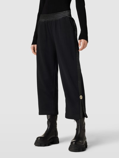 LIU JO SPORT Sweatpants met labeldetail Zwart - 4