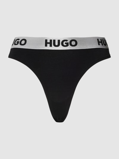 HUGO String mit Label-Detail Modell 'SPORTY' Graphit 2