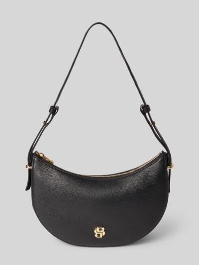 BOSS Henkeltasche aus echtem Rindsleder Black 2