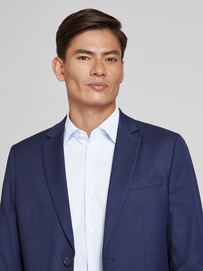 BOSS Slim fit vrijetijdsoverhemd met kentkraag, model 'Hank' Bleu - 3