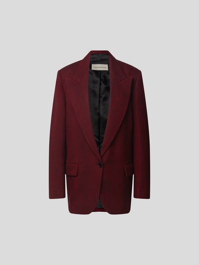 Alexandre Vauthier Blazer mit Schulterpolstern Dunkelrot 2