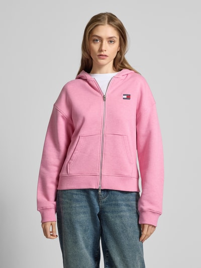 Tommy Jeans Sweatjacke mit Kapuze Pink 4