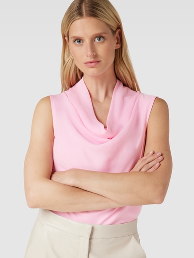 Betty Barclay Blusenshirt mit Wasserfall-Ausschnitt Pink 3