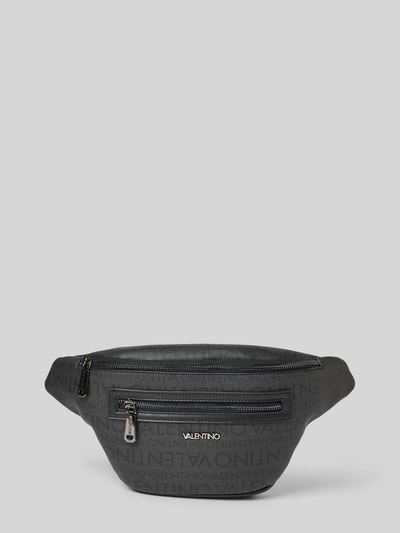VALENTINO BAGS Bauchtasche mit Logo-Applikation Modell 'Billion' Anthrazit 1