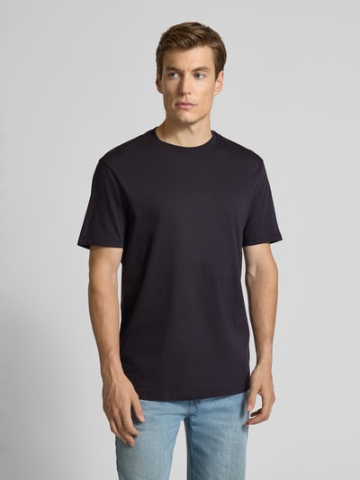 ARMANI EXCHANGE T-shirt z okrągłym dekoltem Granatowy 4
