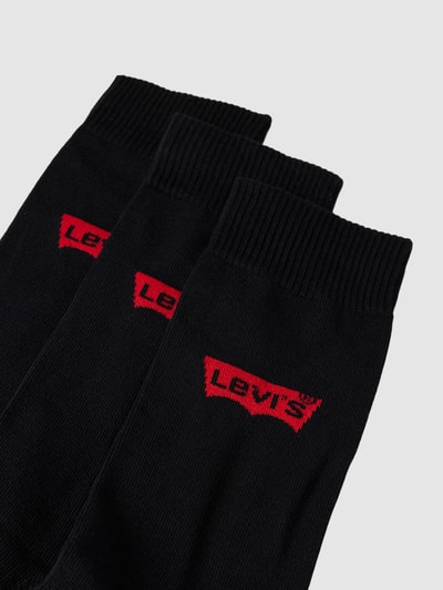 Levi's® Socken mit Label-Details im 3er-Pack Black 2