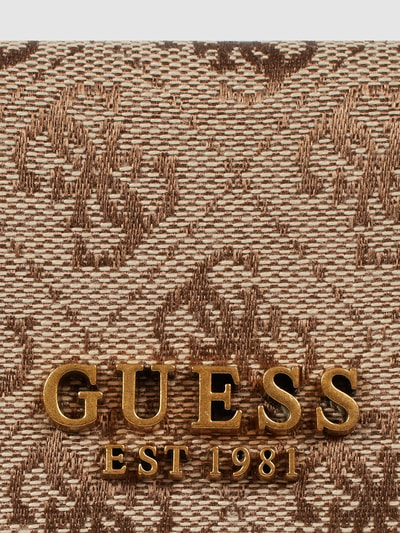 Guess Portemonnaie mit Label-Applikation Offwhite 2