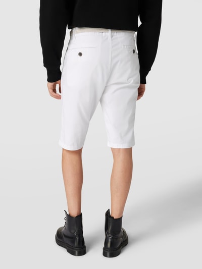 Tom Tailor Regular Fit Shorts mit Logo-Detail Weiss 5