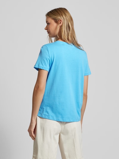 Vero Moda T-shirt z napisem model ‘Bonnie’ Oceaniczny 5