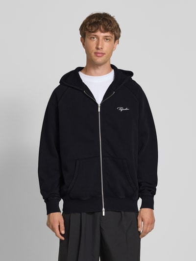 Pegador Sweatjacke mit Zweiwege-Reißverschluss Modell 'Signar Terry' Black 4