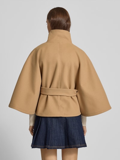 Gina Tricot Jacke mit Bindegürtel Camel 5