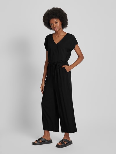 B.Young Jumpsuit mit Bindegürtel Modell 'Joella' Black 1